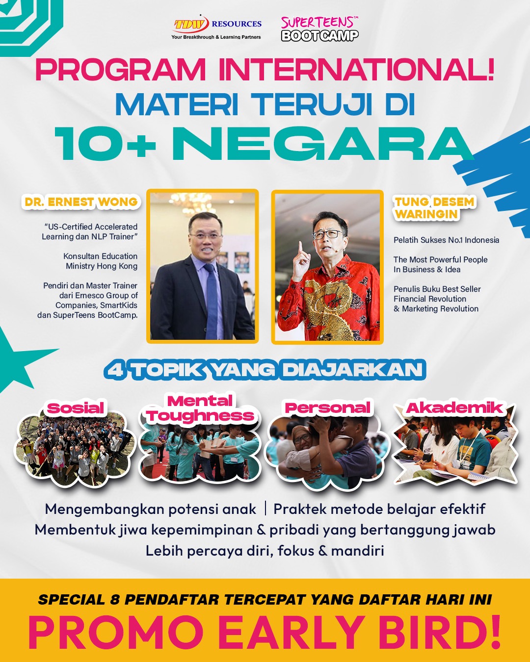SESI Q&A SUPERTEENS BOOTCAMP