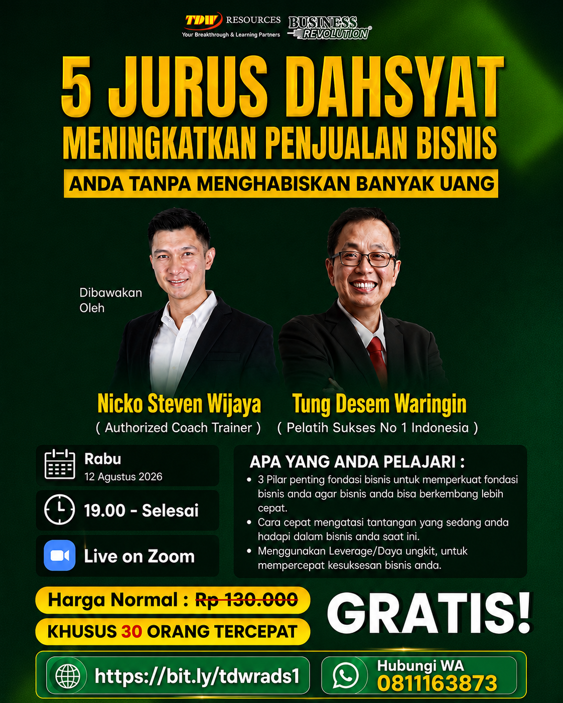 BISNIS MODAL PENGETAHUAN
