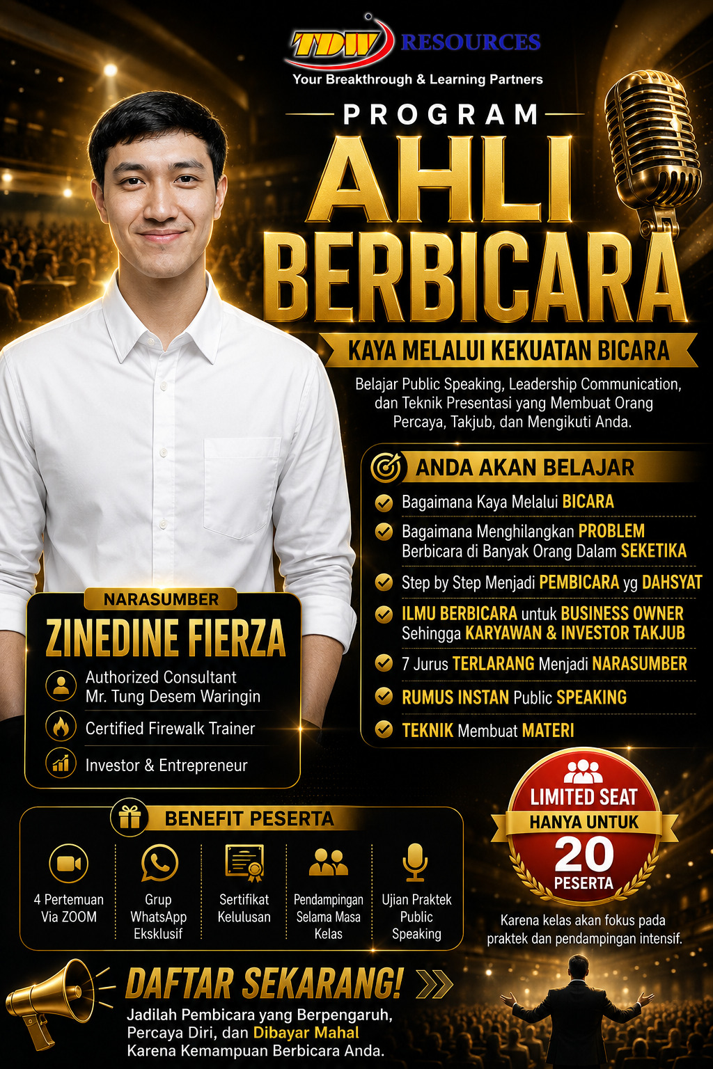 PROGRAM AHLI BERBICARA