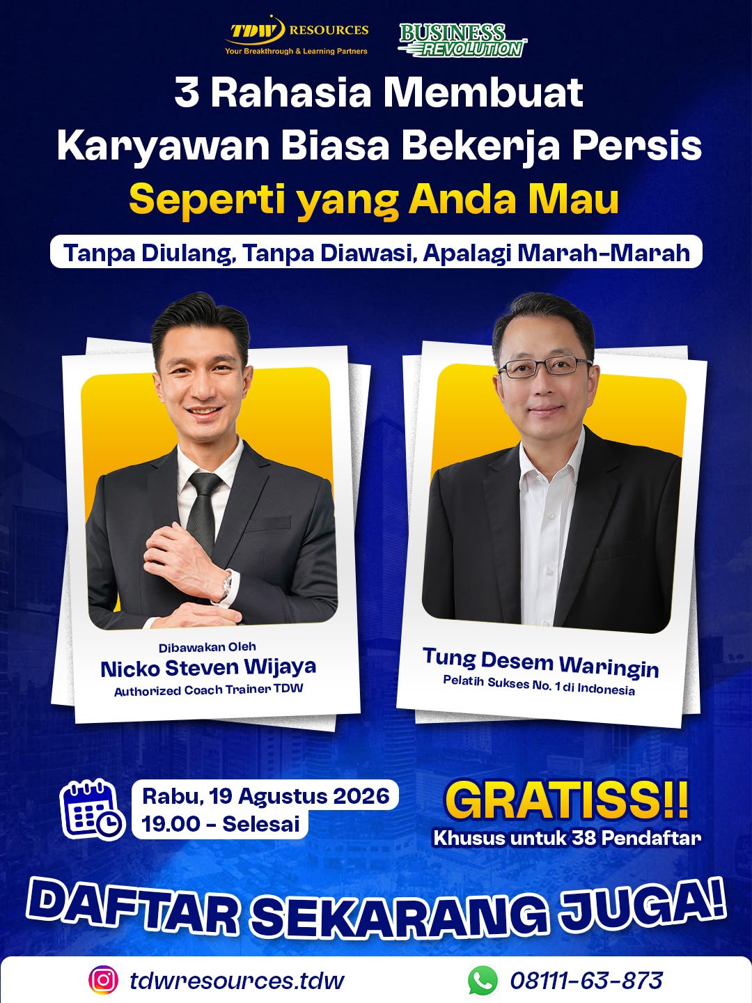 3 Rahasia Membuat Karyawan Biasa Bekerja Persis Seperti yang Anda Mau