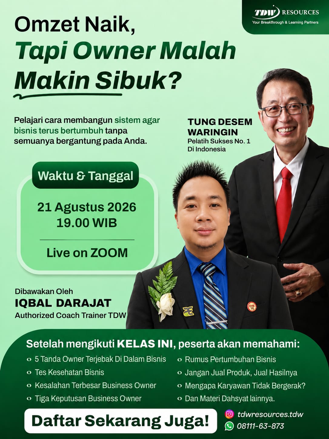 Omzet Naik, Tapi Owner Malah Makin Sibuk?